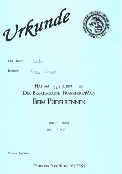 Urkunde